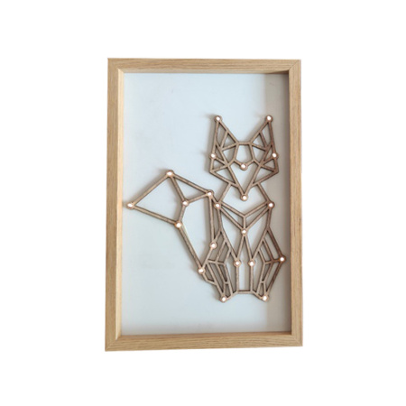 12-179 Светодиодный ночник "Лиса", теплый белый, 2хАА, МДФ, 300х200х40мм. APEYRON