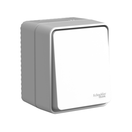 ATLASDESIGN AQUA 1-клавишный ПЕРЕКЛЮЧАТЕЛЬ IP44, сх.6, 10АХ, механизм, КАРБОН Schneider Electric