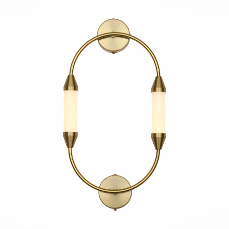 Бра Латунь/Белый LED 2*4Вт 3000К SL6004.301.02 ST LUCE