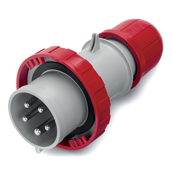 Вилка кабельная с безвинтовыми клеммами IP67 16A 3P+E+N 400В DKC