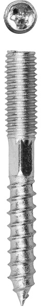 Шпилька сантехническая, шестигранник, Torx 25, М8x100мм, 800шт, оцинкованная, ЗУБР Шпилька сантехническая, шестигранник, Torx 25, М8x100мм, 800шт, оцинкованная, ЗУБР