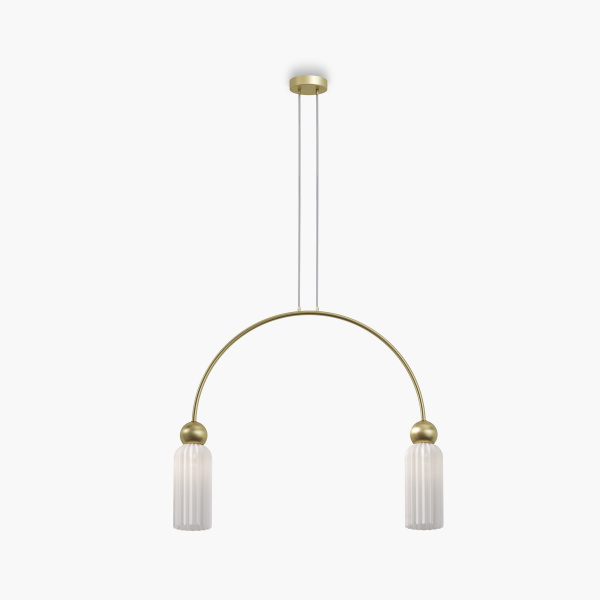 Подвесной светильник 2*E14 40Вт Золото IP20 Antic MOD302PL-02W Maytoni