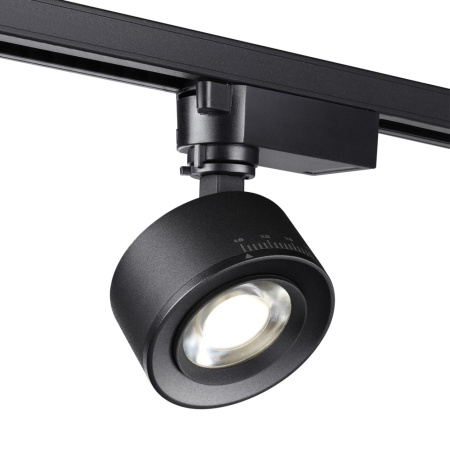 Св-к трековый однофазный IP20 LED 4000К 15W 220V EDDY черный NOVOTECH