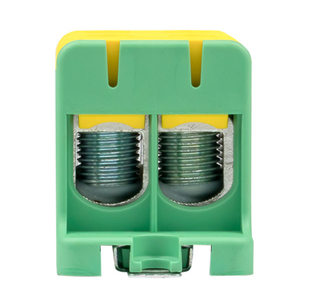 Клемма силовая вводная двойная КСВ 16-95 желто-зеленая PROxima EKF