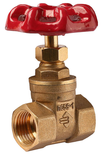 Задвижка клиновая латунная, 3/4" ЗУБР