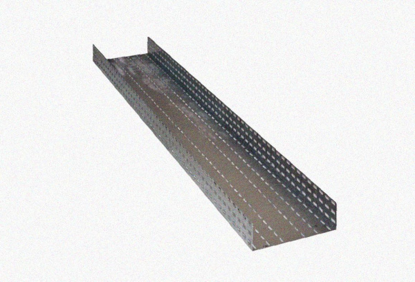 Лоток перфорированный ЛМ 400х150х2000 УТ1,5, оцинкованный лист S1,5