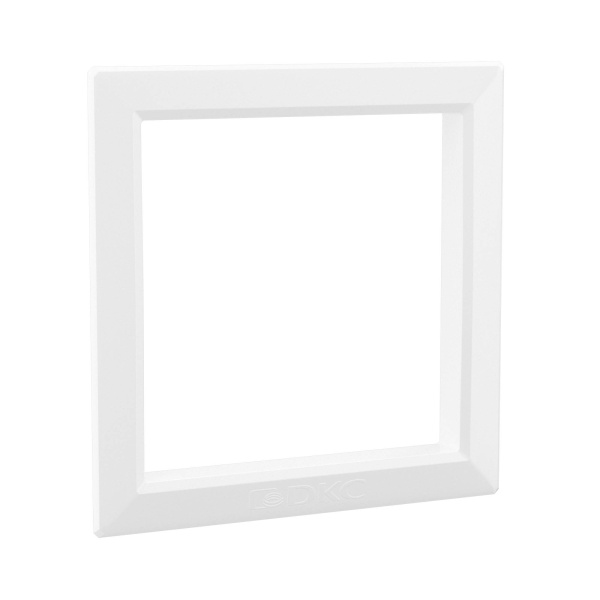 Декоративная вставка для металлических рамок "Avanti", белая, 1 пост (2 мод.) DKC