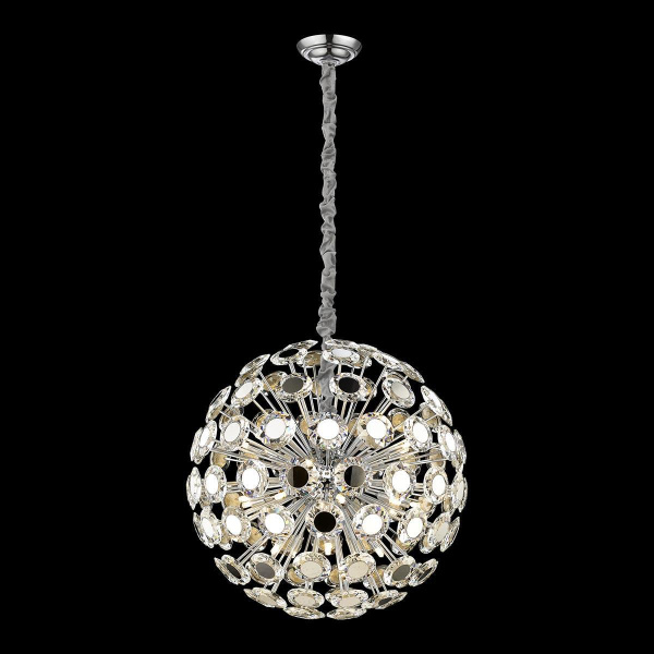 Светильник подвесной Хром/Прозрачный G9 23*40Вт WE109.23.103 WERTMARK