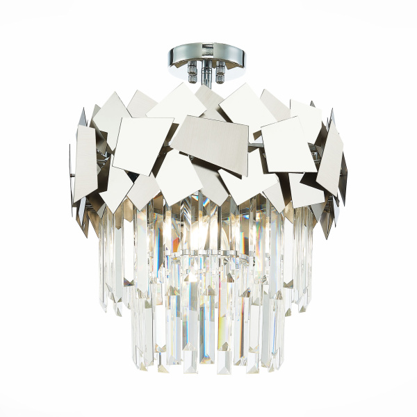Люстра потолочная Хром/Прозрачный, Хром E14 5*60Вт SL1232.102.05 ST LUCE