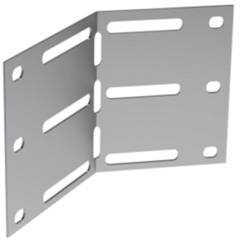 Угловой соединитель H 80 мм, цинк-ламель DKC