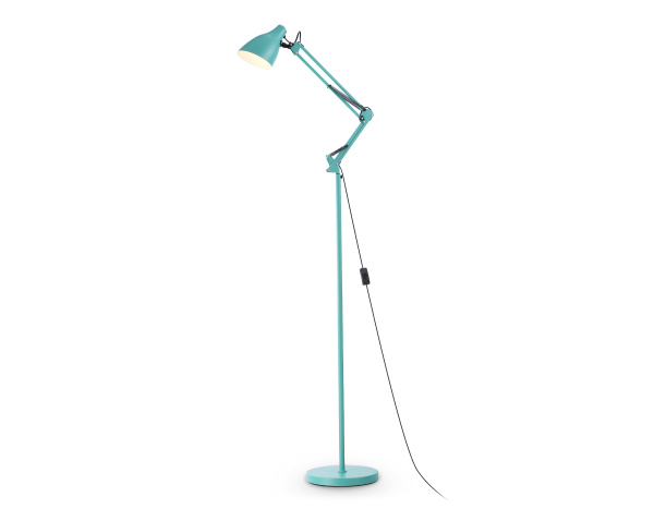 Светильник напольный с выключателем на проводе TR97649 GN зеленый E27 max 40W D120*1750 Ambrella Light