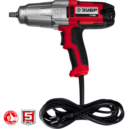ГС-300 гайковерт ударный сетевой, 300 Нм, 1/2" ЗУБР