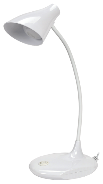 LIGHTING Светильник светодиодный настольный 2024 6Вт диммер шнур белый IEK
