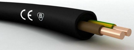 Кабель ВВГнг(А)-LS 2х6,0 ок (N)-0,66