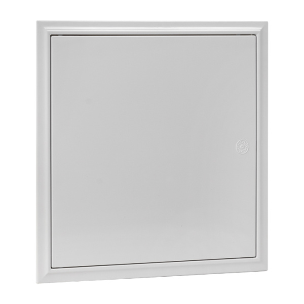 Люк ревизионный пластик с нажим, замком 300х300 (ШхВ внутр,) EKF Basic