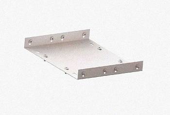 Соединитель лотковый замковый СЛЗ-500х60х2,0 УТ1,5, горячее цинкование, S2,0