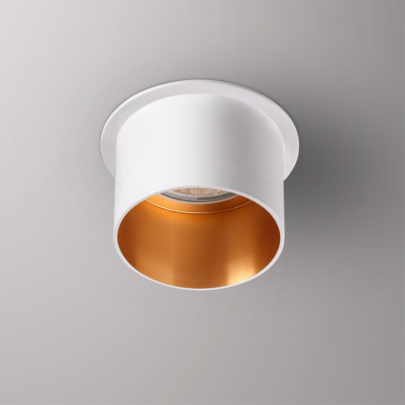 Встр.св-к IP20 GU10 50W 220V BUTT белый NOVOTECH