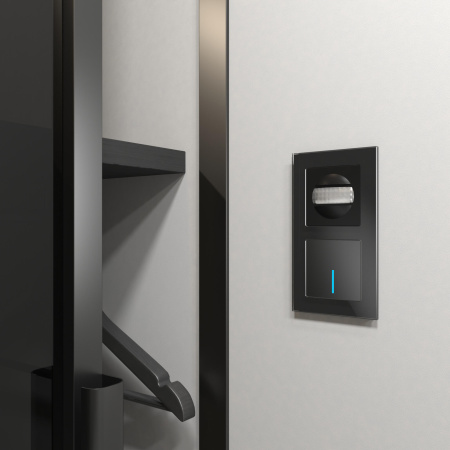 Датчик движения (черный) СУ IP20 Werkel