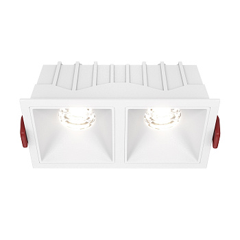 Встраиваемый светильник LED 20Вт Белый IP20 Downlight DL043-02-10W4K-D-SQ-W Technical Maytoni