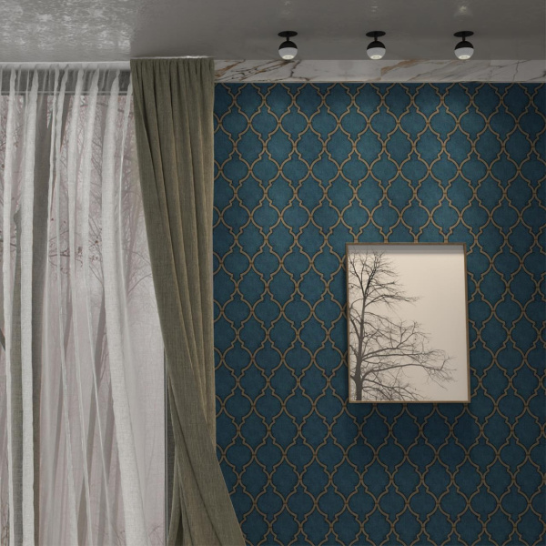 Св-к встр.IP20 GU10 9W 220V GARN черный NOVOTECH