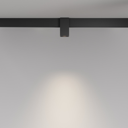 Трековый светильник LED 7Вт Черный IP20 Magnetic track system Exility TR121-4-7W-DS-B Technical Maytoni