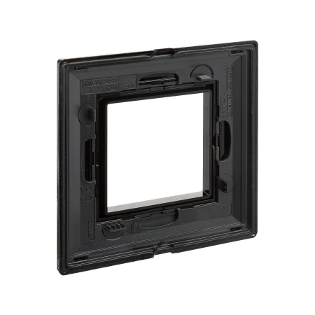 Рамка из металла, "Avanti", черная, 1 пост (2 мод.) DKC