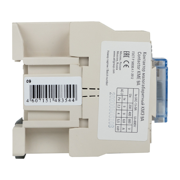 Контактор КМЭ малогабаритный 9А 24В 1NC PROxima EKF