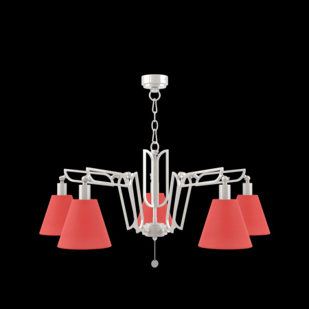 Люстра 5*E14 40Вт Никель IP20 Hightech 12 M1-05-WM-LMP-O-26 Maytoni