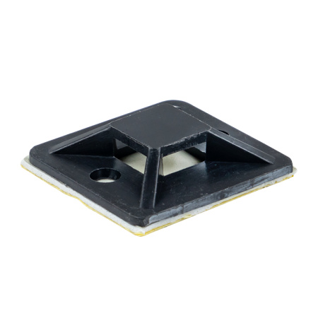 Площадка самоклеящаяся (40х40мм) черная (100шт) EKF