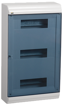 Корпус пластиковый ЩРН-П-36 модулей навесной белый IP41 PRIME IEK