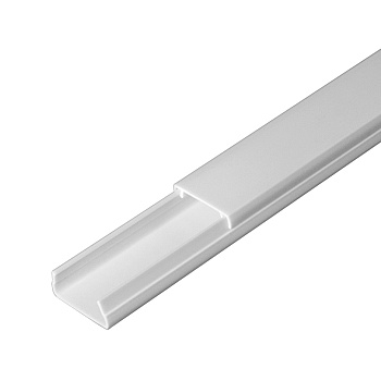 Кабель-канал белый в г/к 20х10 мм (180м/уп) Промрукав