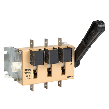 Выключатель-разъединитель ВР32У-31А31220 100А 1 направ, с д/г камерами несъемная левая/правая рукоятка MAXima PROxima EKF