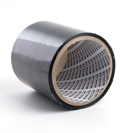 Лента клейкая сверхсильная STEKKER 0,7*100 мм, 1,5 м. черная INTP9-0715-10