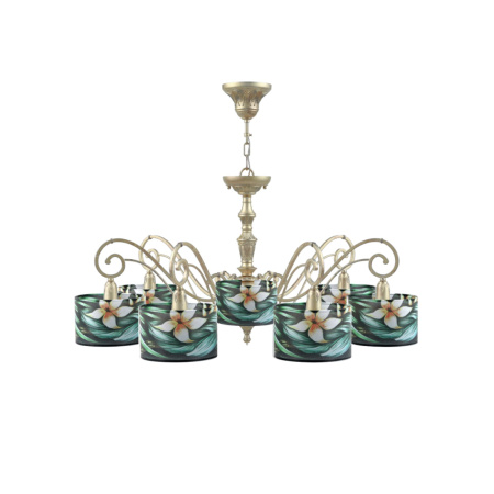 Люстра 7*E14 40Вт Золото Антик IP20 Classic 12 E3-07-H-LMP-Y-12 Maytoni