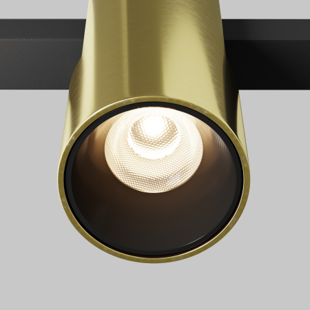 Трековый светильник LED 7Вт Латунь IP20 Magnetic track system Exility TR122-2-7W3K-BS Technical Maytoni