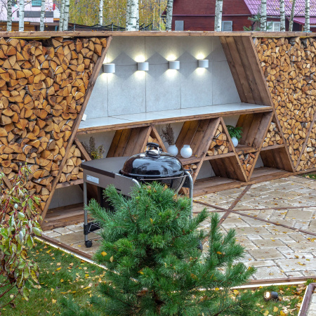 Уличный настенный светодиодный светильник 7Вт 4000К белый IP54 Blade (a038830) Elektrostandard