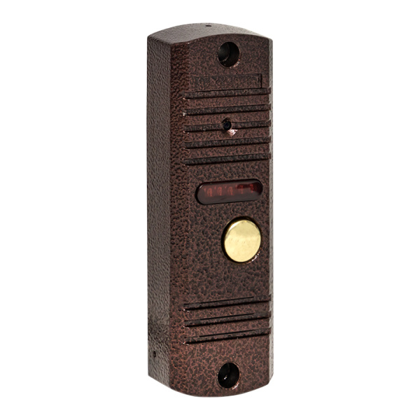 Вызывная видеопанель CPV-01 медь 4пр, 1000TVL IP65 EKF