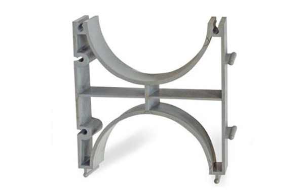 Кластер для двустенных труб d125 мм, одинарный, двухсторонний Промрукав