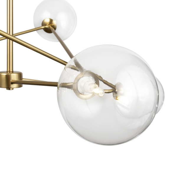 Подвесной светильник 6*G9 35Вт Латунь IP20 Bumble FR5144PL-06TR Freya