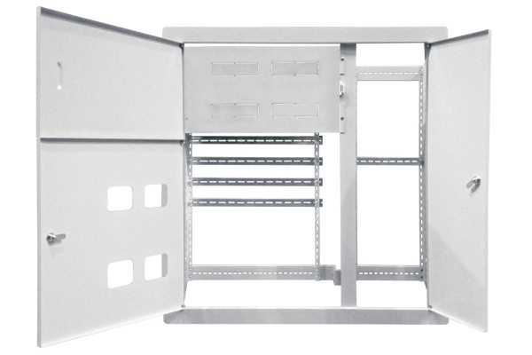 Корпус щита этажного 4 кв. модификация3 Народный (1010х950х160), ниша 920х860х140