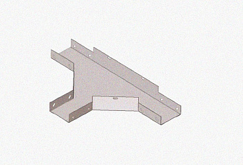 Лоток тройниковый глухой ОТГ 200х65 У3, окрашенный, S1,0