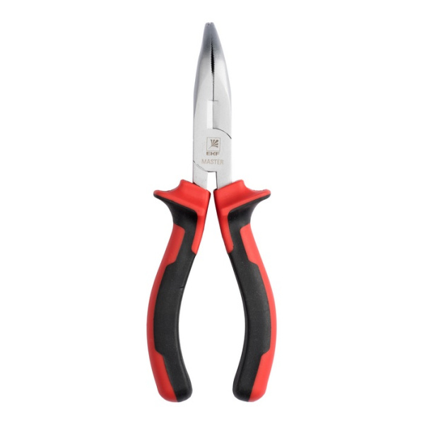 Длинногубцы изогнутые Master 160 мм Basic EKF
