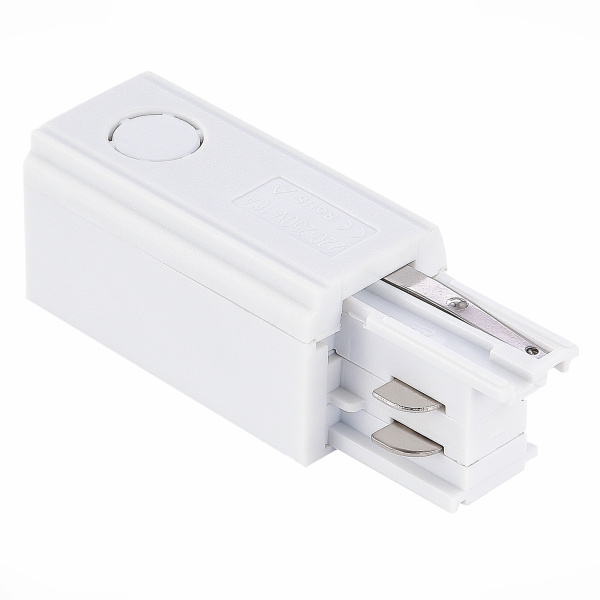 Правый Токоподвод для трехфазного шинопровода Белый ST030.509.10R ST LUCE