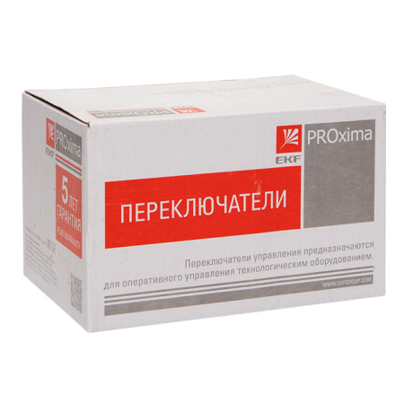 Переключатель ANC-22 3P зеленый с подсветкой 220В NO+NC PROxima EKF