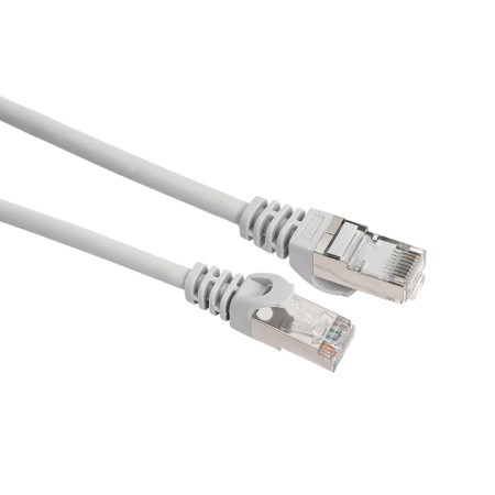 Патч-корд TERACOM PRO Cat,6 экранированный FTP оболочка LSZH серый (0,5м) EKF