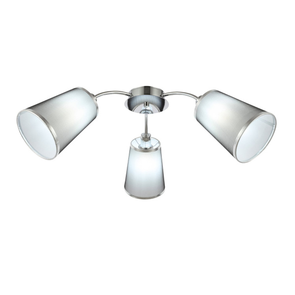 Люстра потолочная Хром/Черный E14 3*40Вт SLE103002-03 EVOLUCE