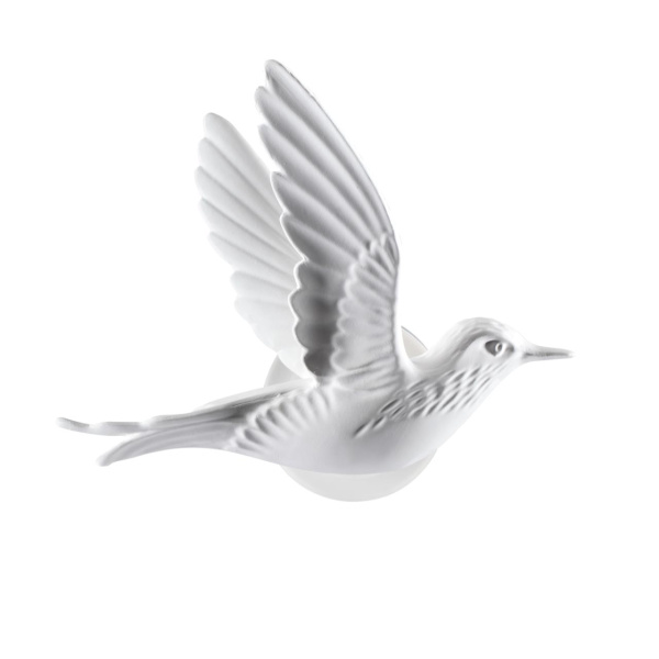 Настенный св-к IP20 LED 3W 122Лм 3000K COLOMBELLA белый гипс B ODEON LIGHT