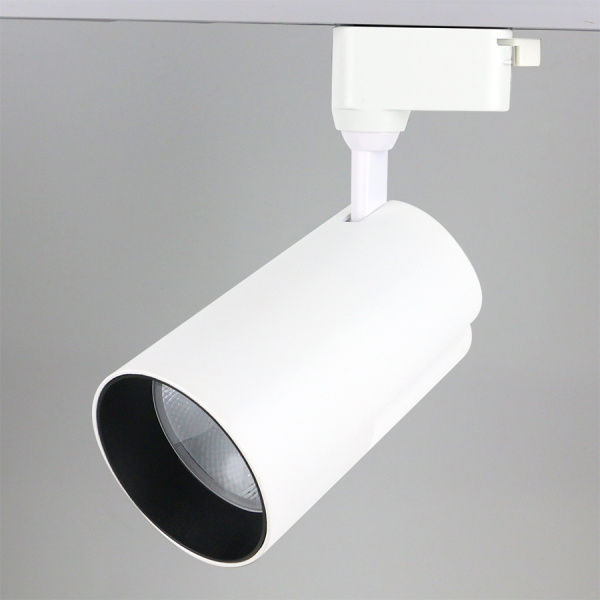 Светильник трековый 35Вт 1ф. GTR-35-1-IP40-S-W-4 белый 4000К однофазный 2800 Лм 1/30 General