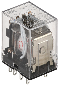 Реле промежуточное РЭК78/4(MY4) 3А 24В АC IEK