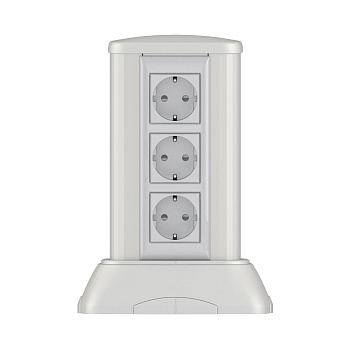 Миниколонна алюминиевая 0,25 м, цвет светло-серебристый металлик DKC